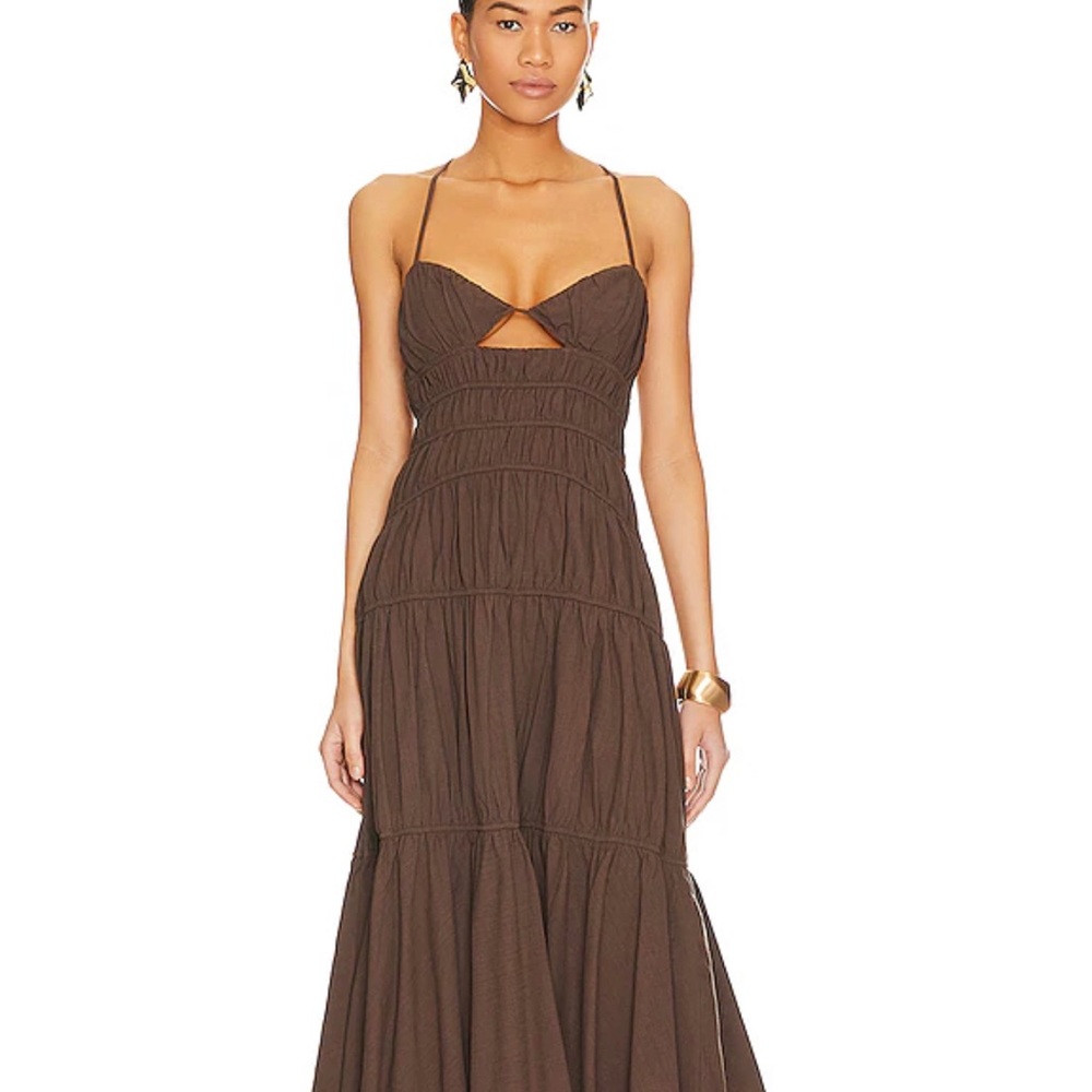 Brown SNDYs everyday dress. Only worn once!